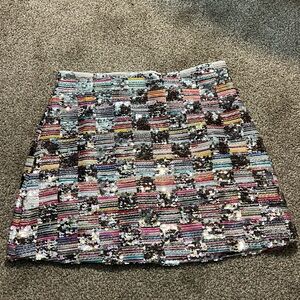 Vibrant Sequin Mini Skirt